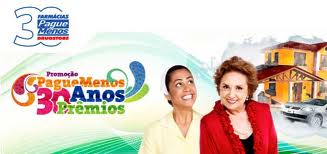 Promoção Pague Menos 30 Anos 30 Prêmios
